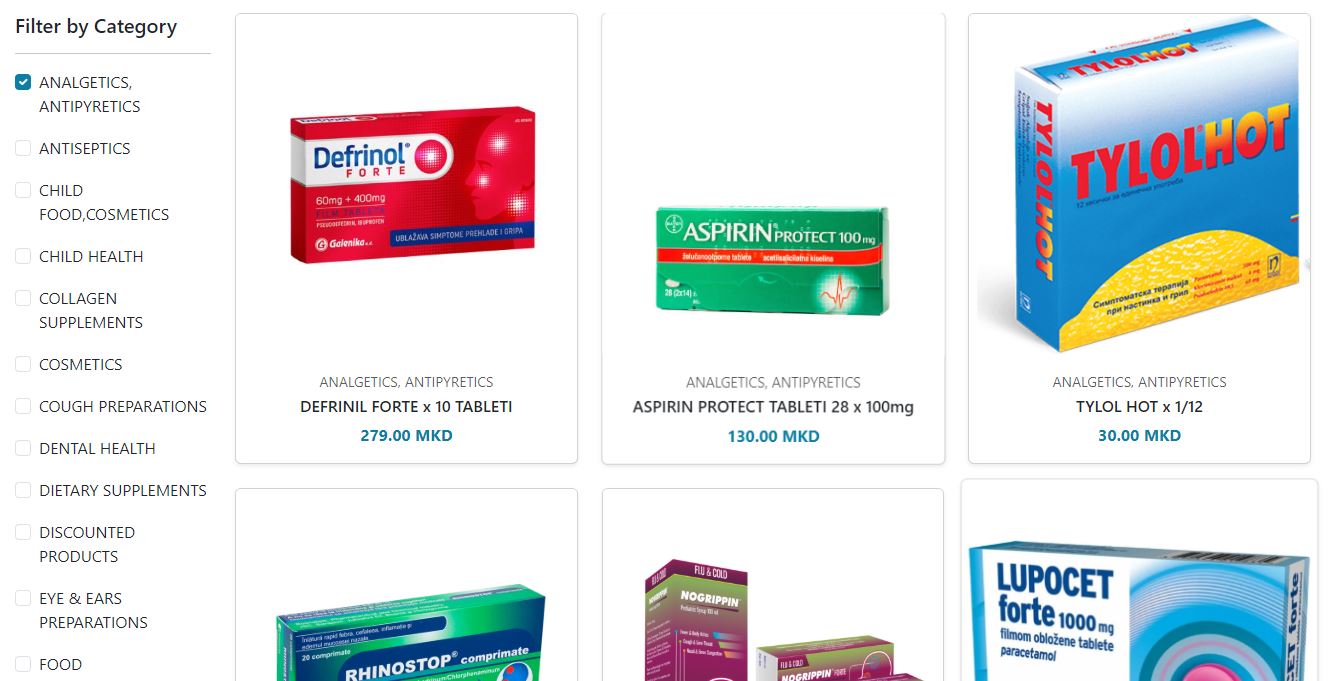 Ambrozija Farm | Pharmacy E-Commerce Platform supporting image 3